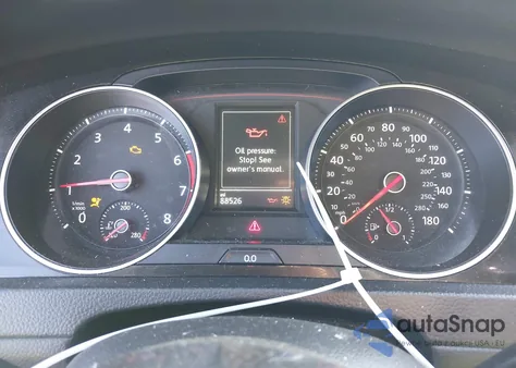 2016 Volkswagen Golf Gti S 2-Door z USA, uszkodzony, nr VIN 3VWYT7AU0GM007992